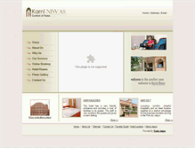 Tablet Screenshot of hotelkarniniwas.com